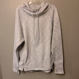 Athleta Heathered Gray Hoodie